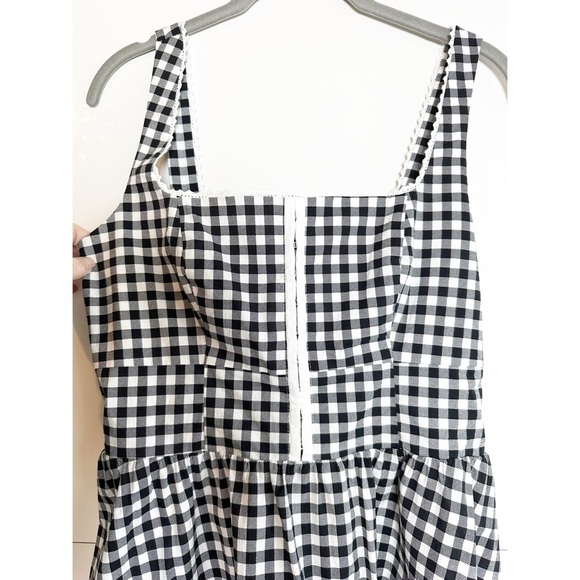 Avec Les Filles Gingham Dress Size 10 Black White Retro Vintage Inspired NWT - Picture 3 of 8